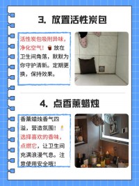 快速去除异味！这些家居小物你备齐了吗？